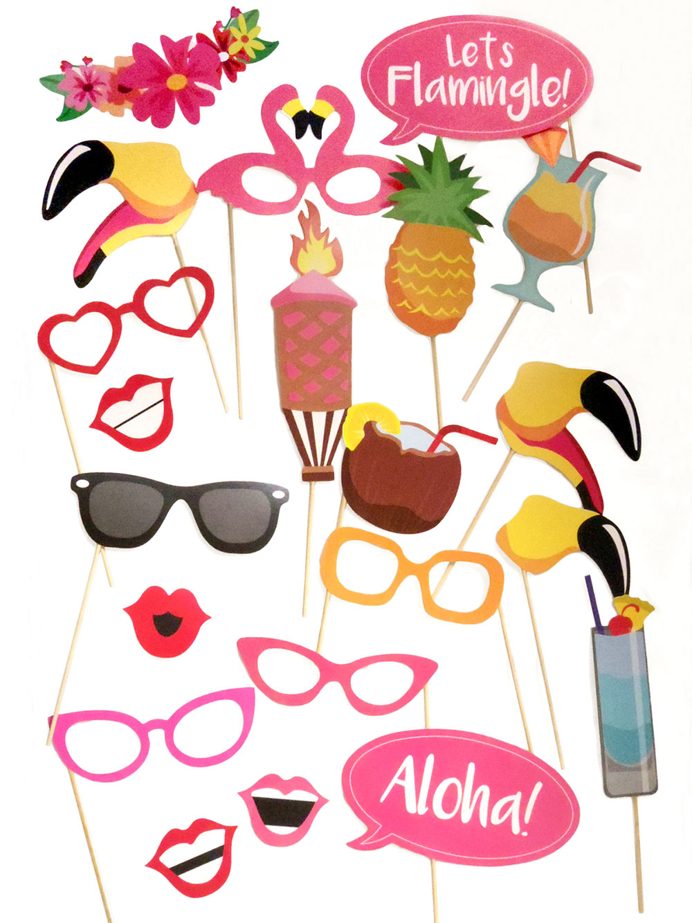 フォトプロップス 【Aloha(アロハ)】21本セット