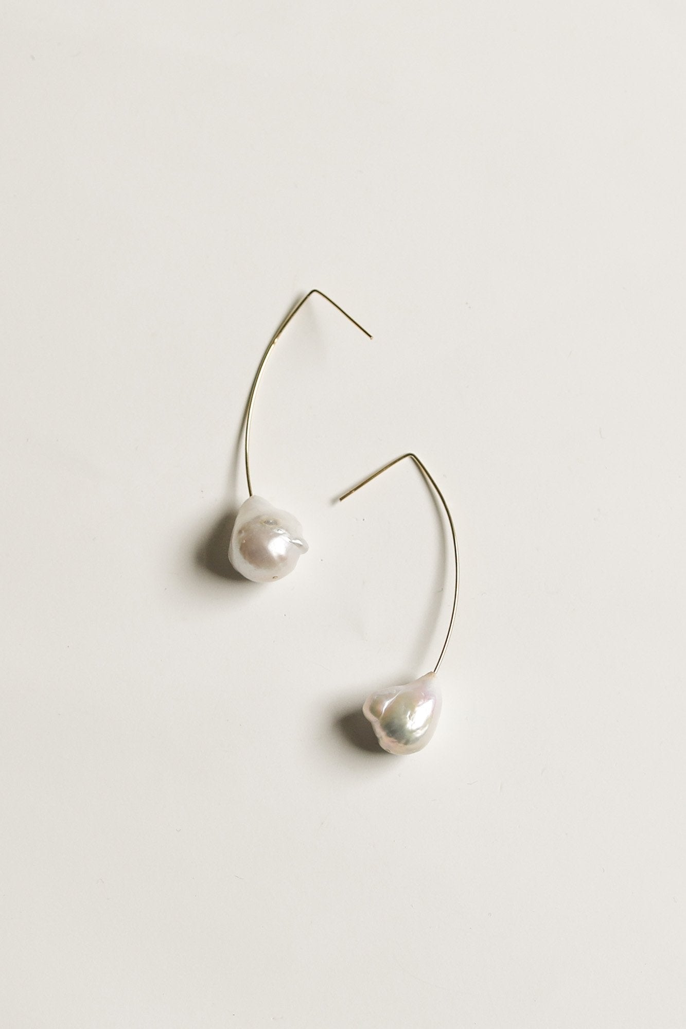 【新】【A.B. ELLIE】 Freshwater Pearl Stem Drops