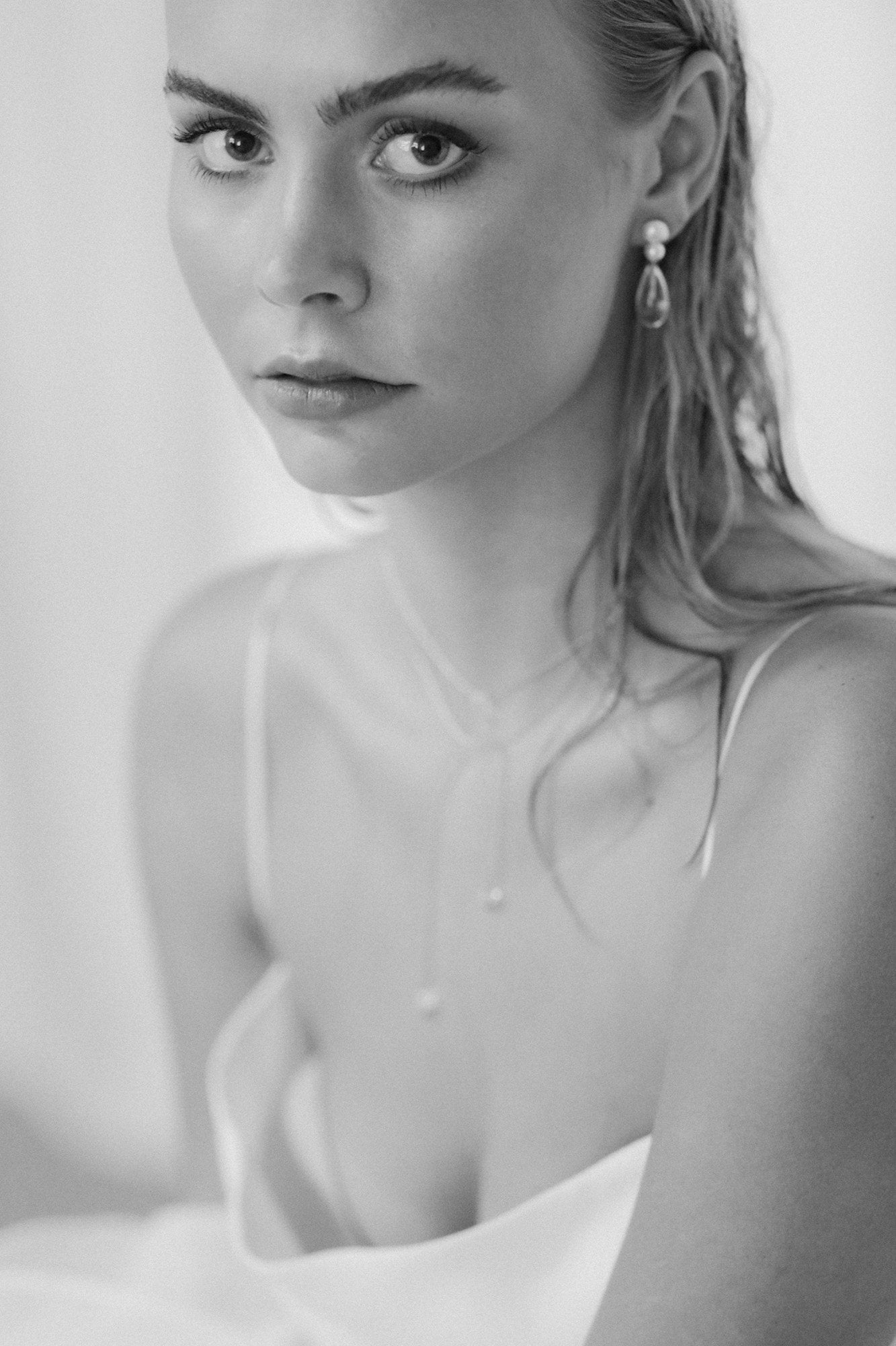 【新】【A.B. ELLIE】 Glass x Pearl Drop
