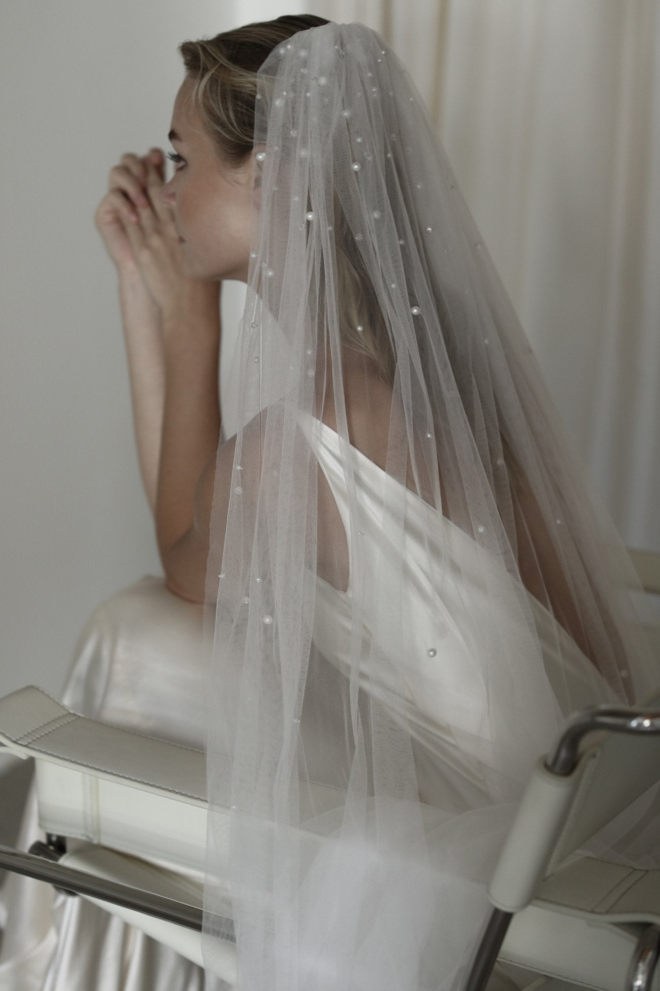 【新】【A.B. ELLIE】 Hutton Pearl Veil