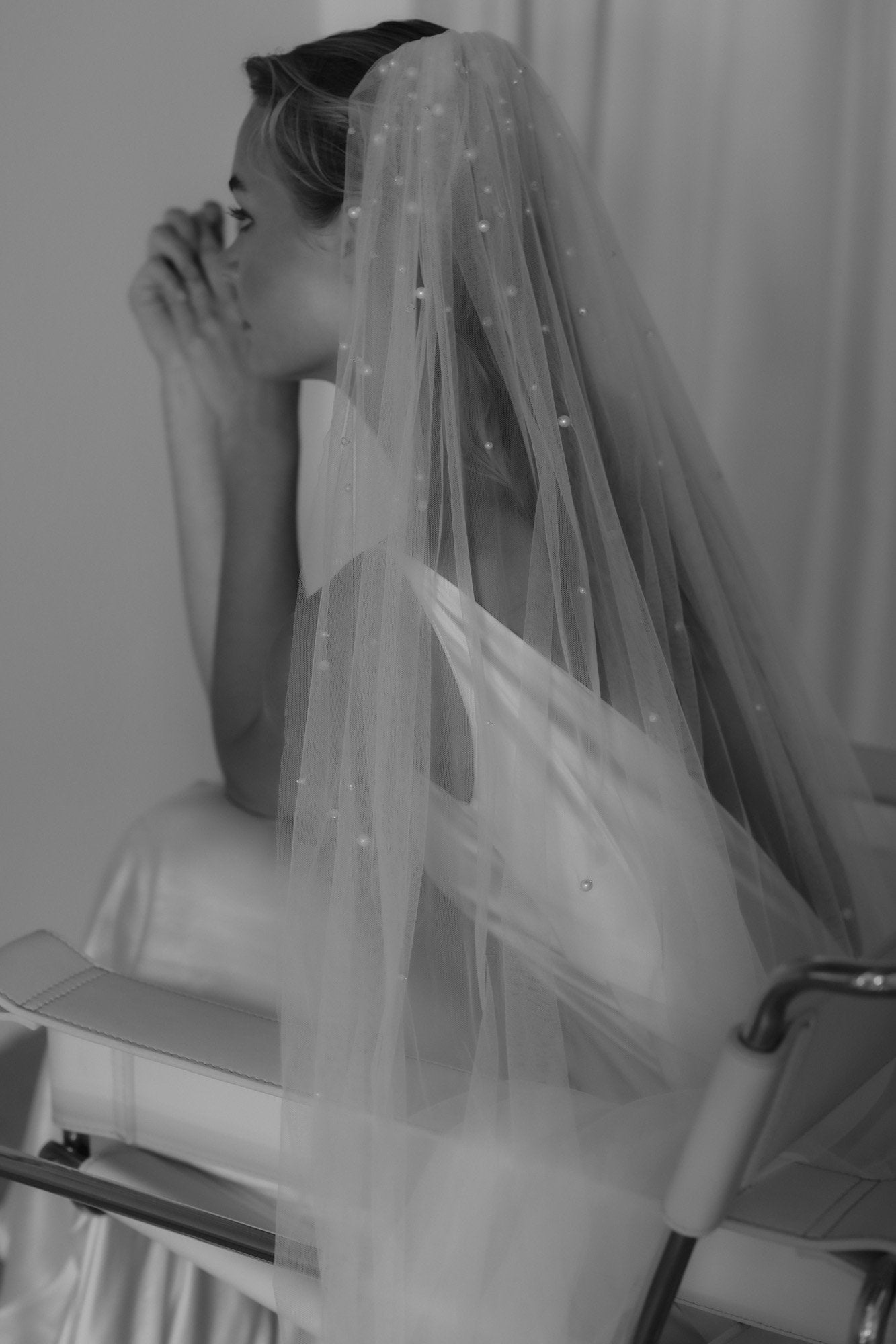 【新】【A.B. ELLIE】 Hutton Pearl Veil