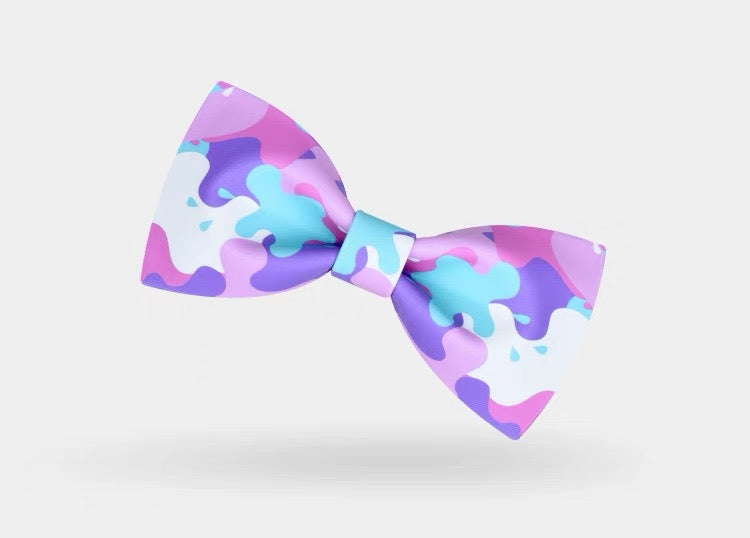 【お取り寄せ商品】スプラッシュ プリント 蝶ネクタイ