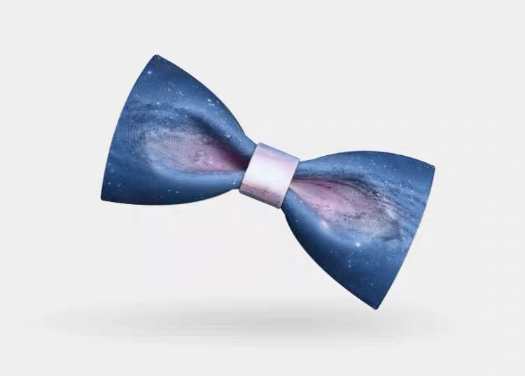 【お取り寄せ商品】ギャラクシー プリント 蝶ネクタイ
