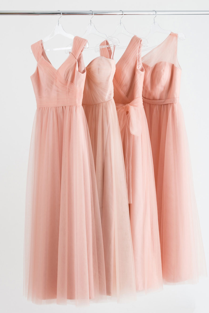 L631 Tulle long dress 55 colors