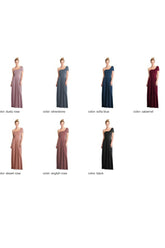 ループ ブライズメイド ロングドレス