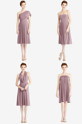 ループ ブライズメイド ショートドレス