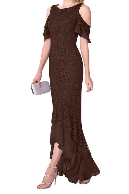 MB309  レースロングドレス 77色