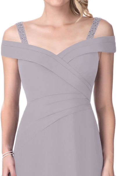 MB311 オフショルダー ロングドレス 77色