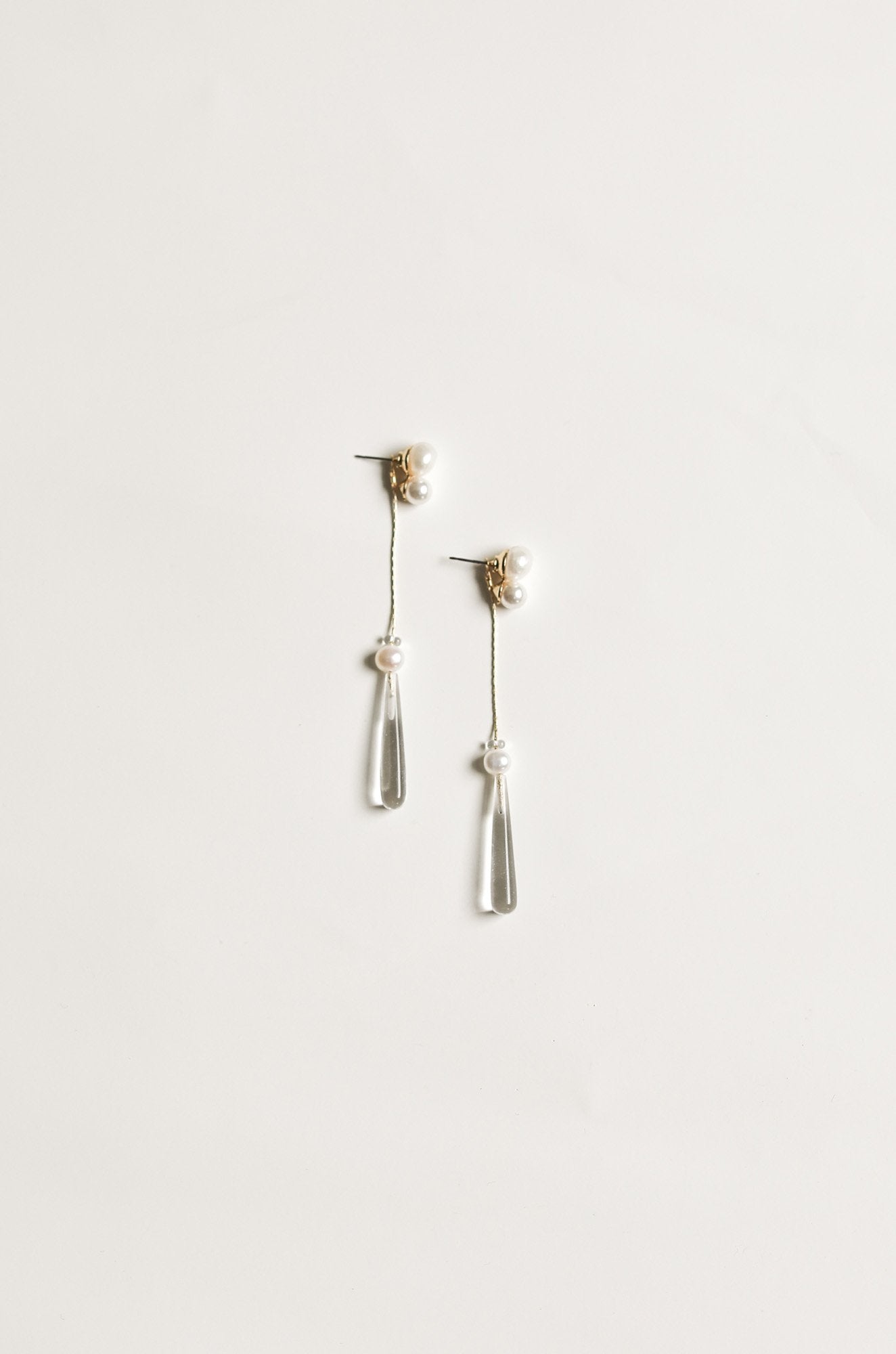 【新】【A.B. ELLIE】 Mini Glass x Pearl Strand