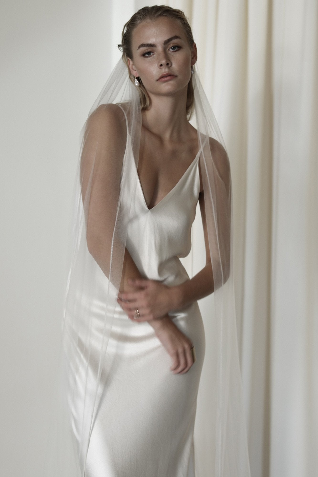 【新】【A.B. ELLIE】 Minimal Edge Veil