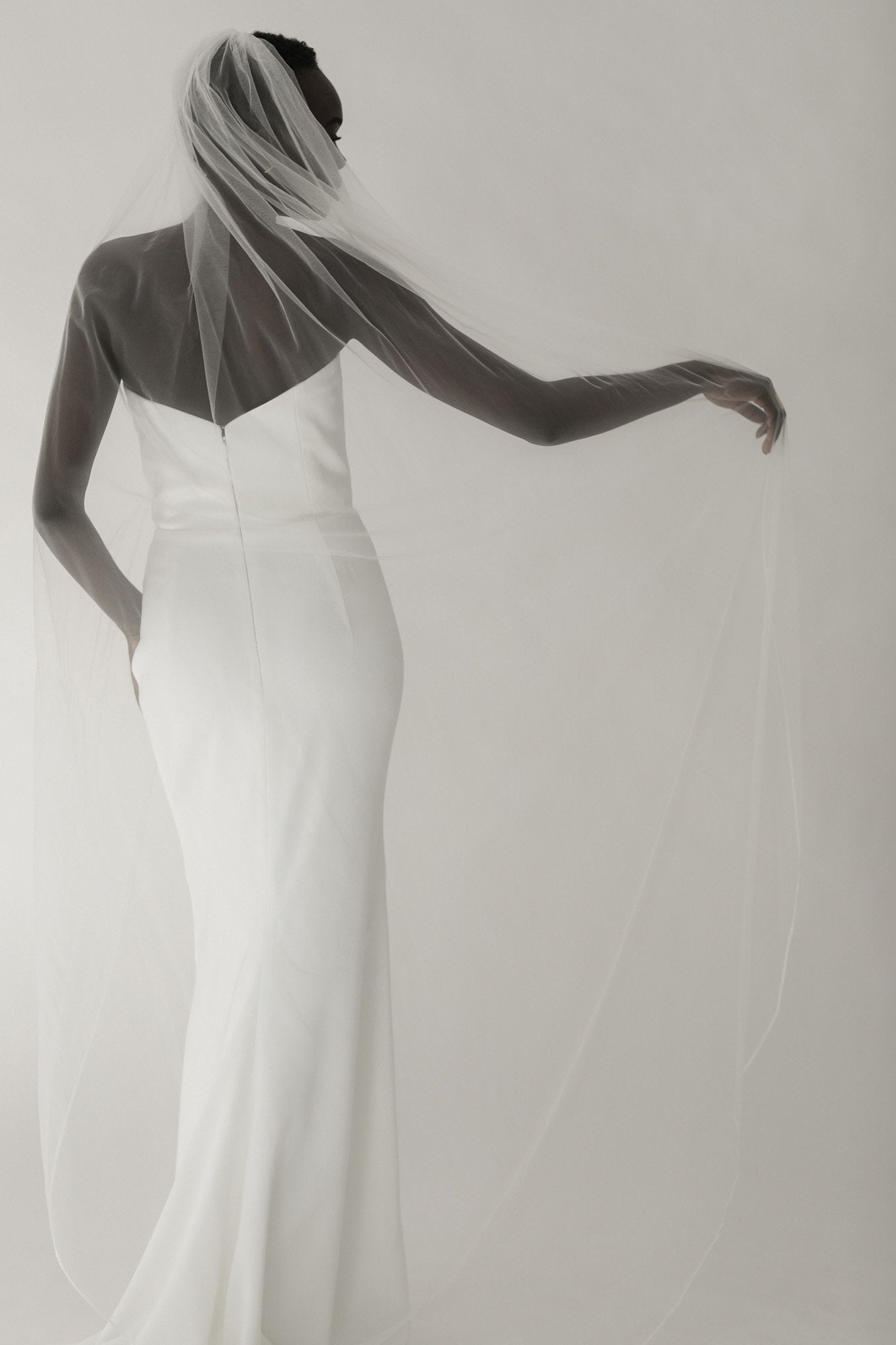 【新】【A.B. ELLIE】 Minimal Edge Veil