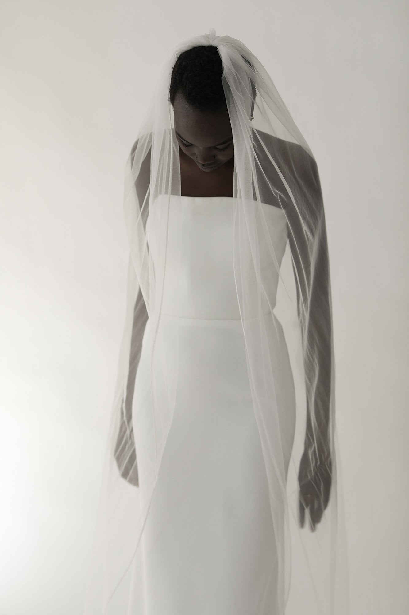 【新】【A.B. ELLIE】 Minimal Edge Veil