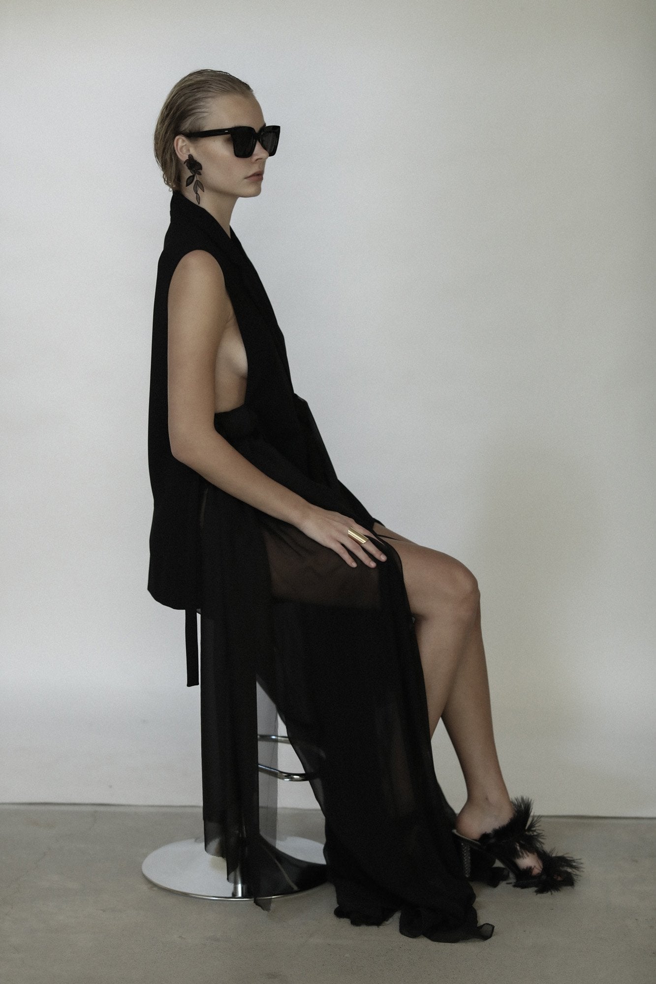 【新】【A.B. ELLIE】 Moody Mini Charlee Tier Earrings