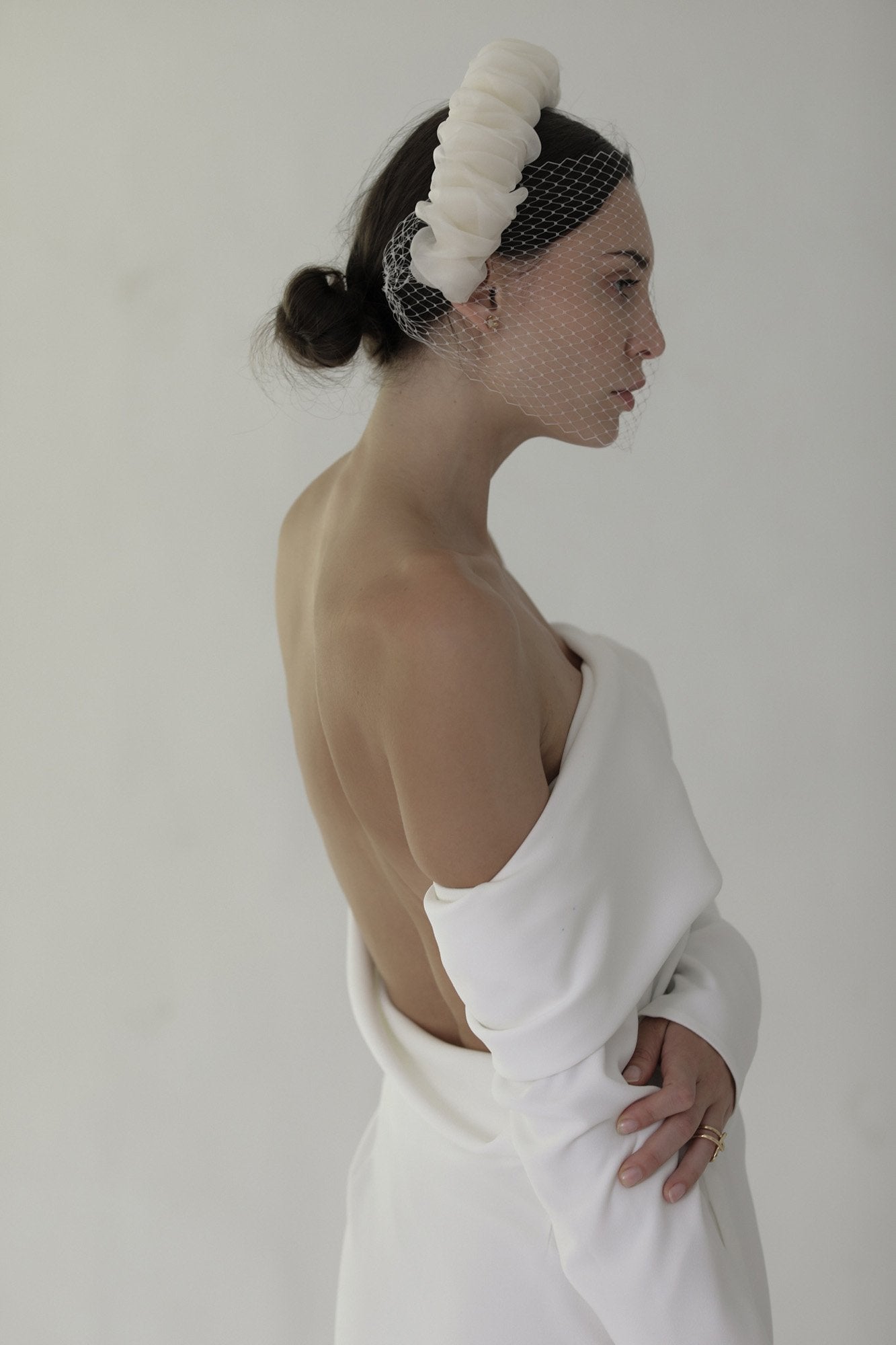 ★【新】【A.B. ELLIE】 Organza Headband