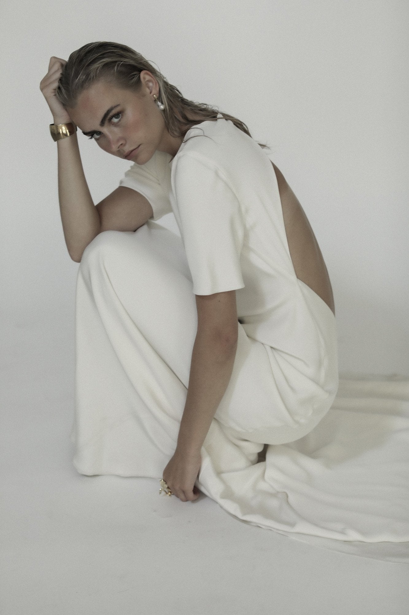 【新】【A.B. ELLIE】 Oryann Pearl Drop
