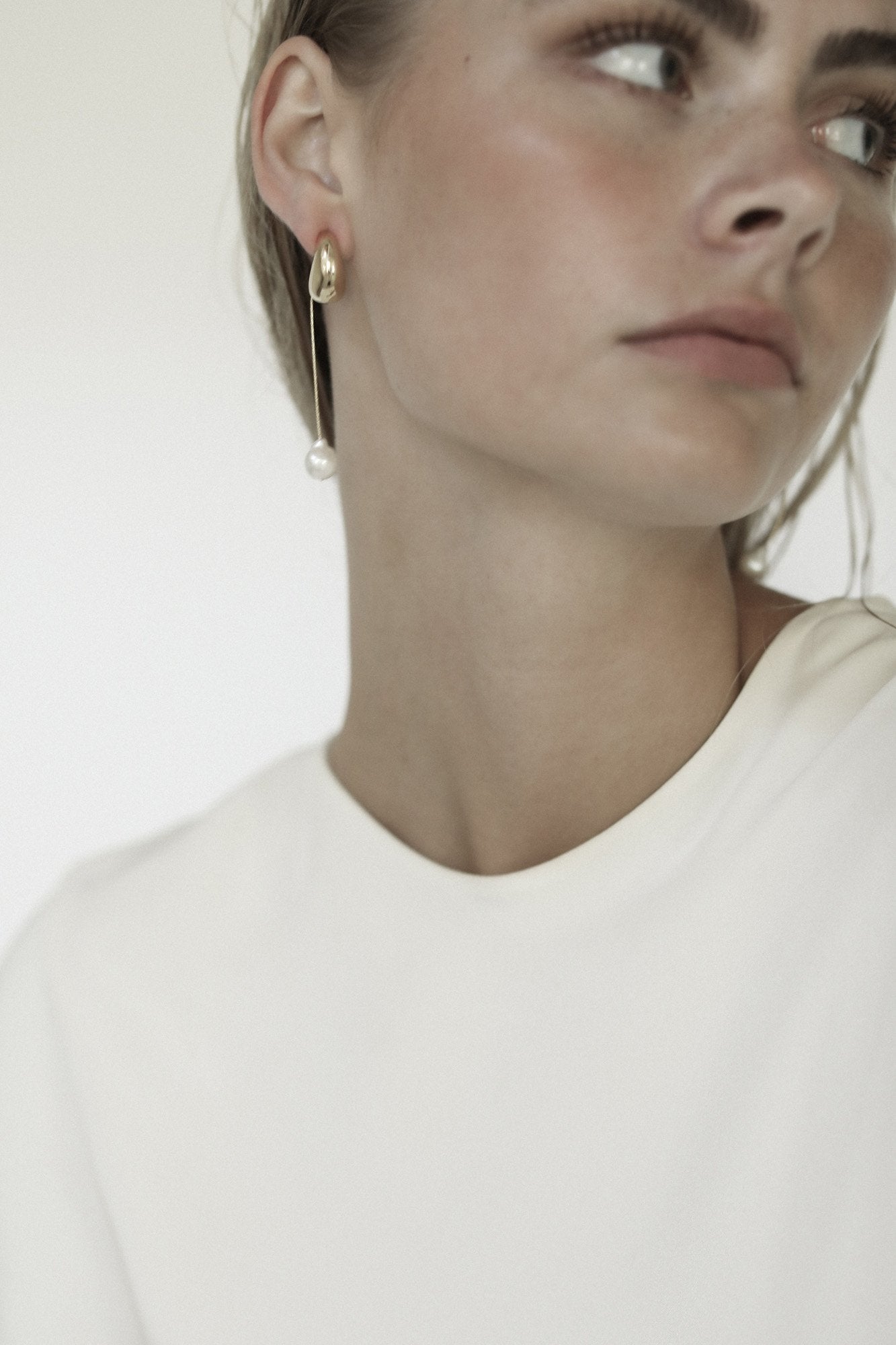 【新】【A.B. ELLIE】 Oryann Pearl Chain Strands
