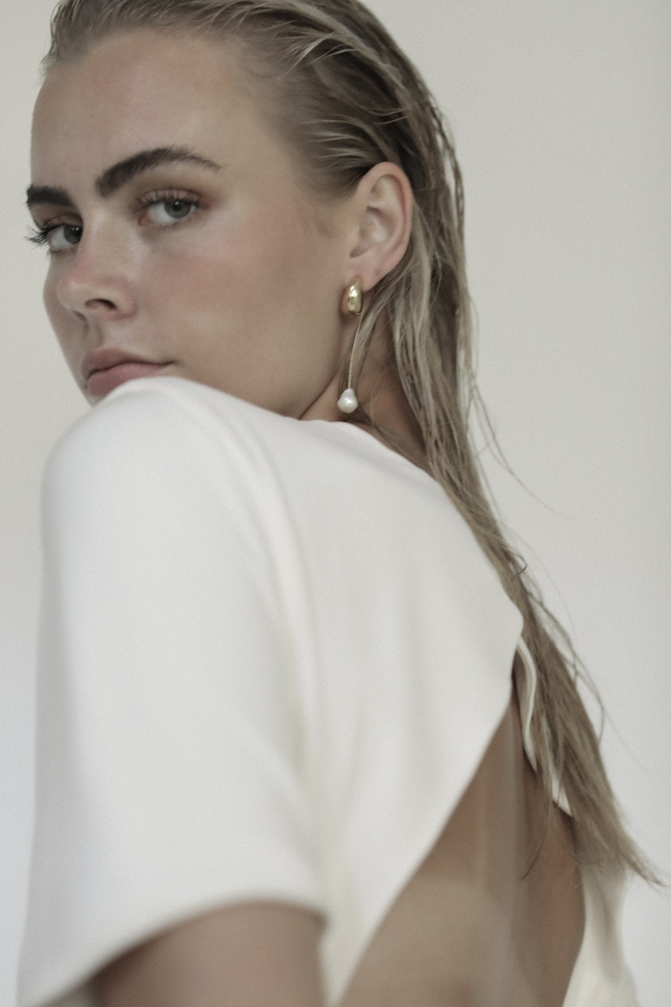 【新】【A.B. ELLIE】 Oryann Pearl Chain Strands