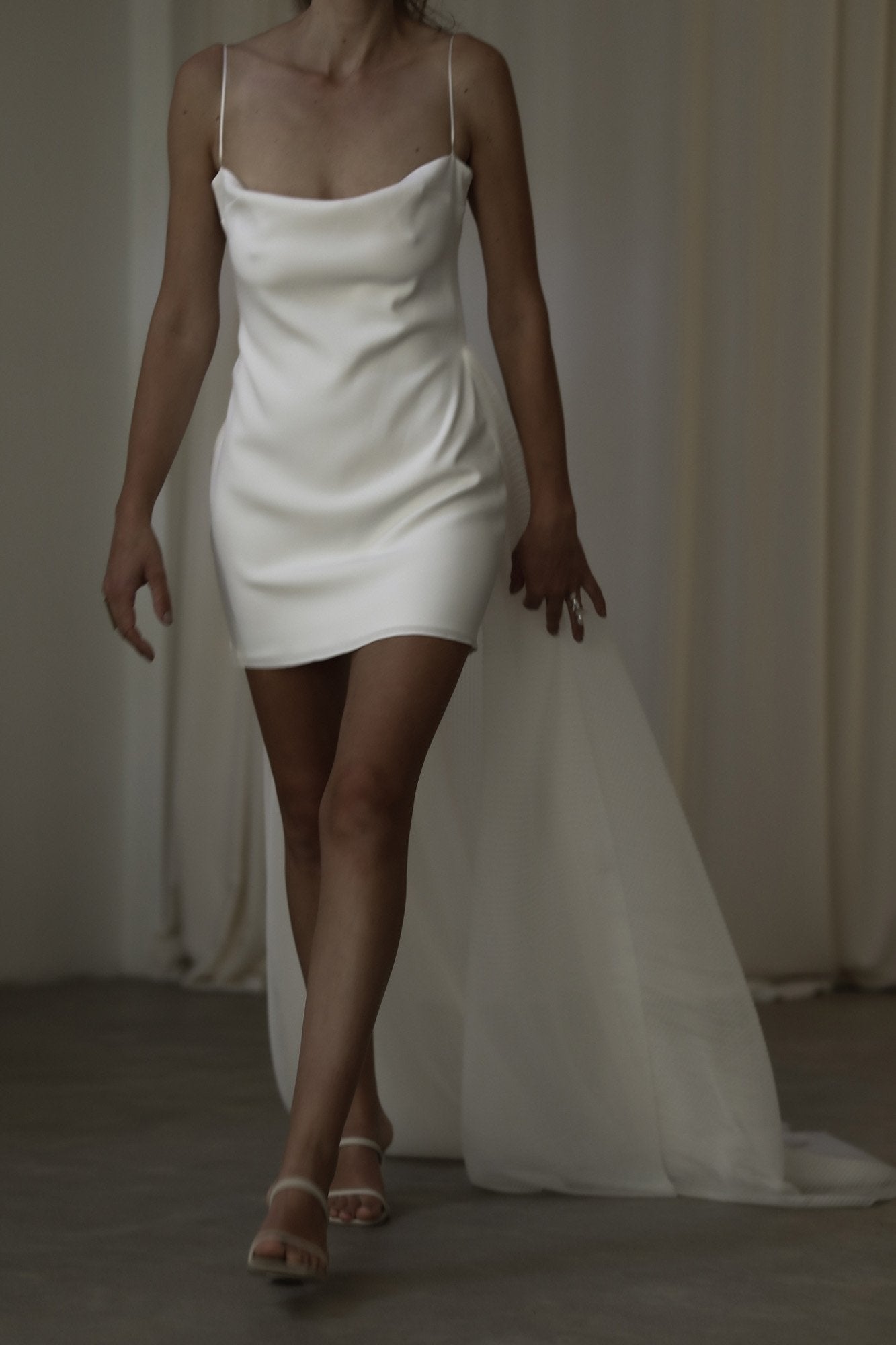 【新】【A.B. ELLIE】 Pleated Overskirt