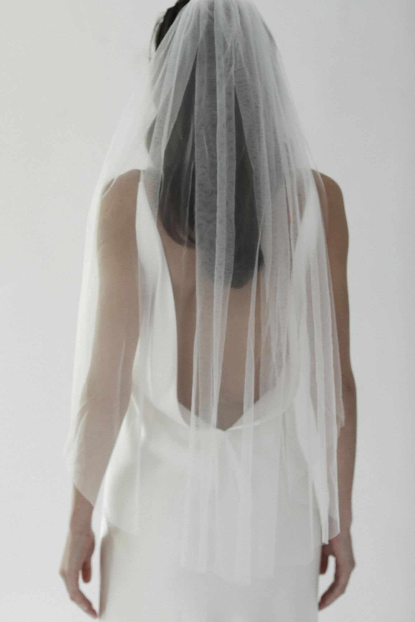 【新】【A.B. ELLIE】 Raw Edge Veil