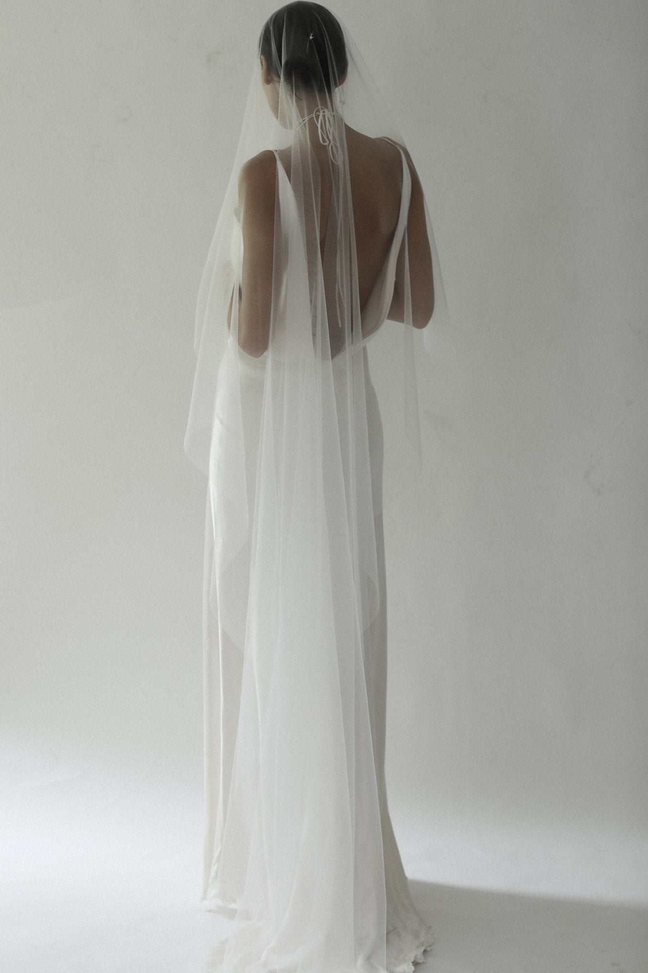 【新】【A.B. ELLIE】 Raw Edge Veil