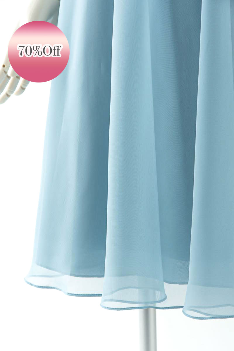 【70%OFF】7405  スレートブルー  サイズ0 × 2着