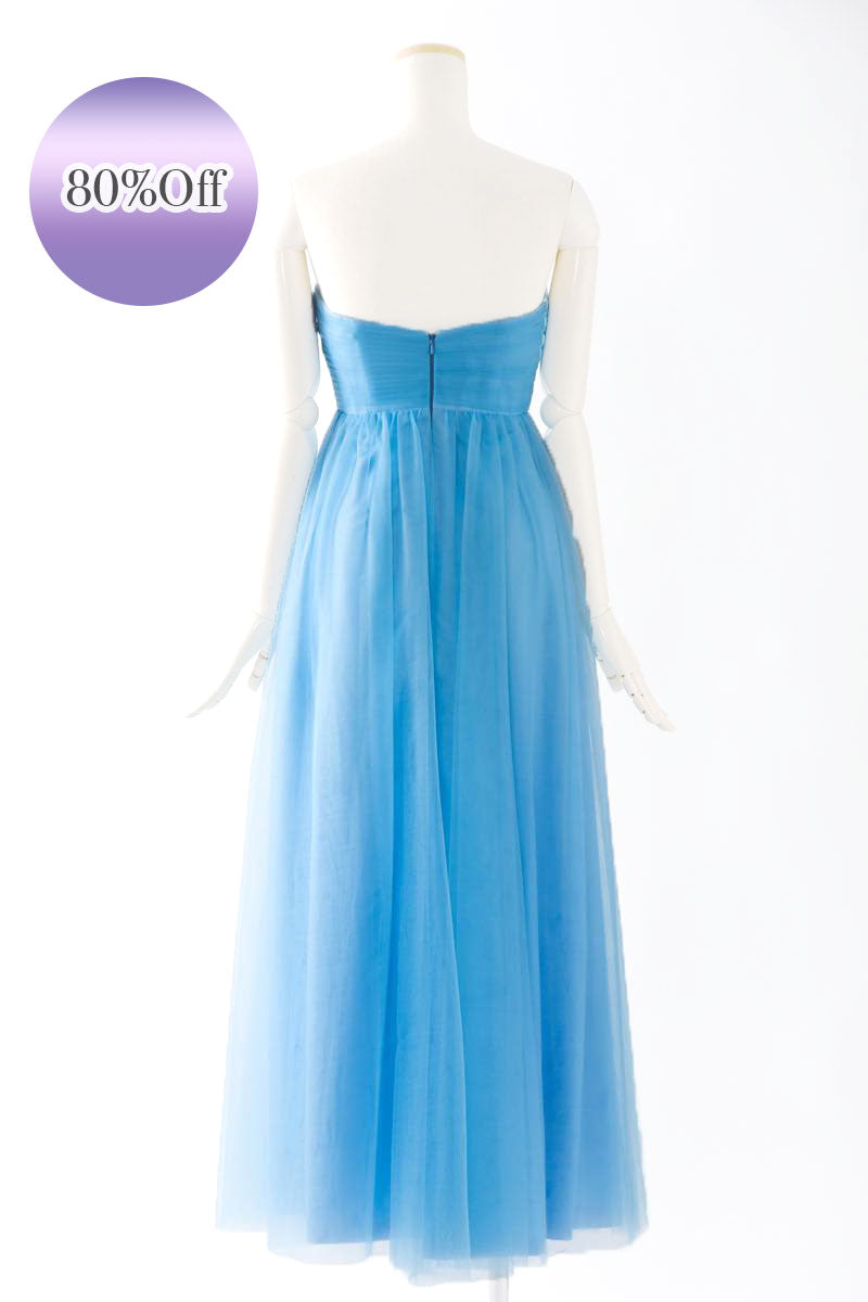 【80%OFF】 398 ブルー  サイズXS