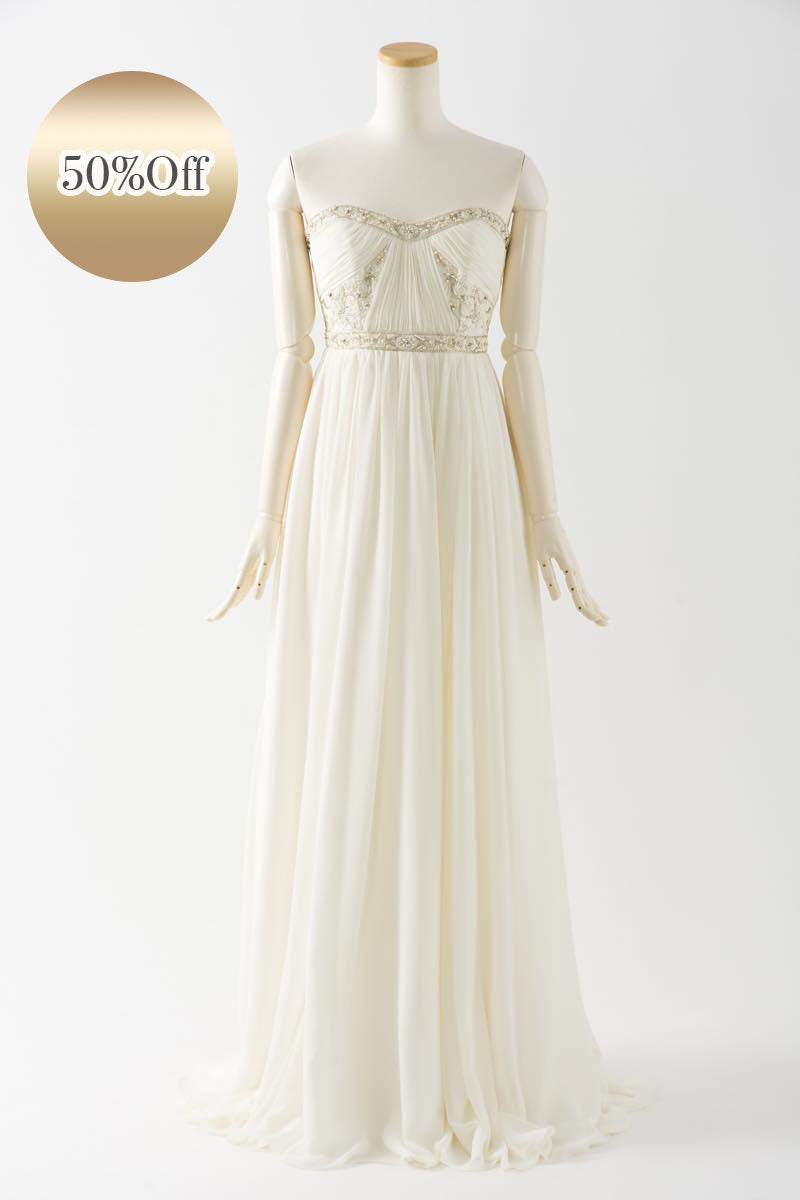 【50%OFF】SL006 ウエディングドレス サイズ0,2