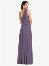 【NEW】【STYLE: 1561】ドレープ ワンショルダー マキシ ドレス スカーフ 弓【COLOR: Sky Blue】【SIZE: 00-30W】 - Lavender その他4