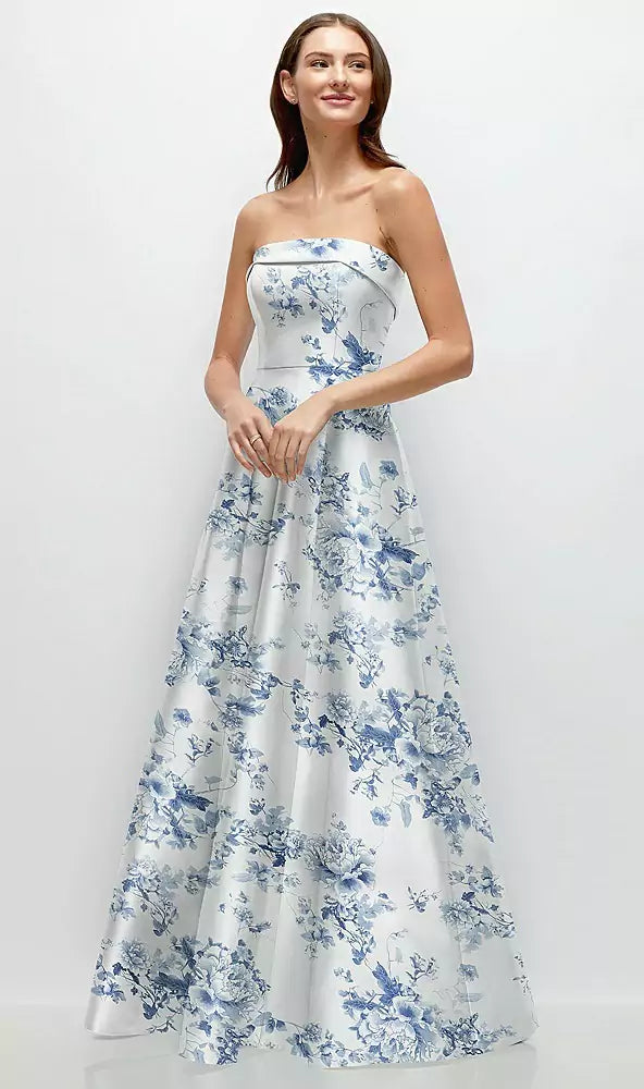 D843FP cottage rose larkspur フロント