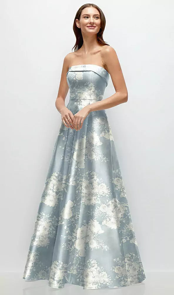 D843FP porcelain blue seraphina floral フロント