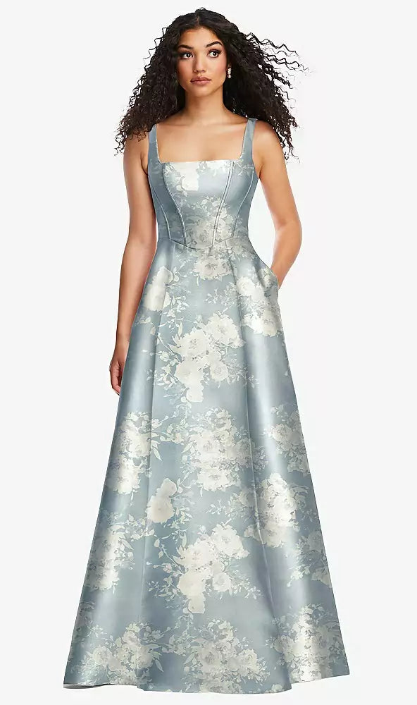 D844FP porcelain blue seraphina floral フロント