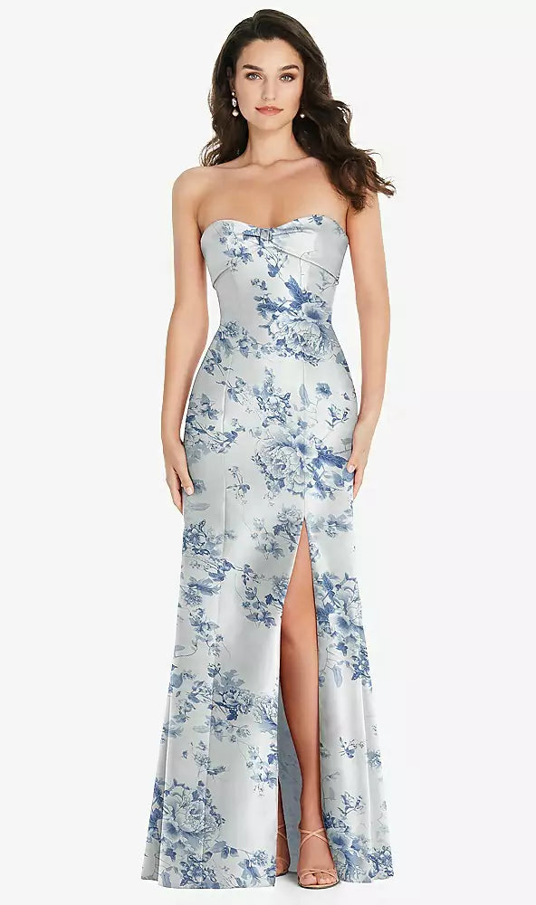 D829FP cottage rose larkspur フロント
