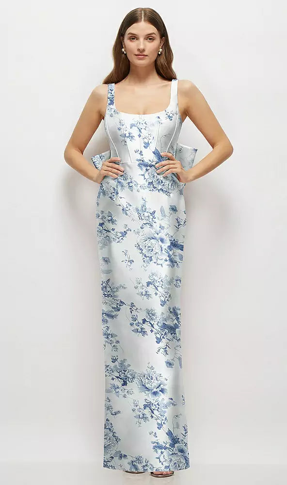 D865FP cottage rose larkspur フロント