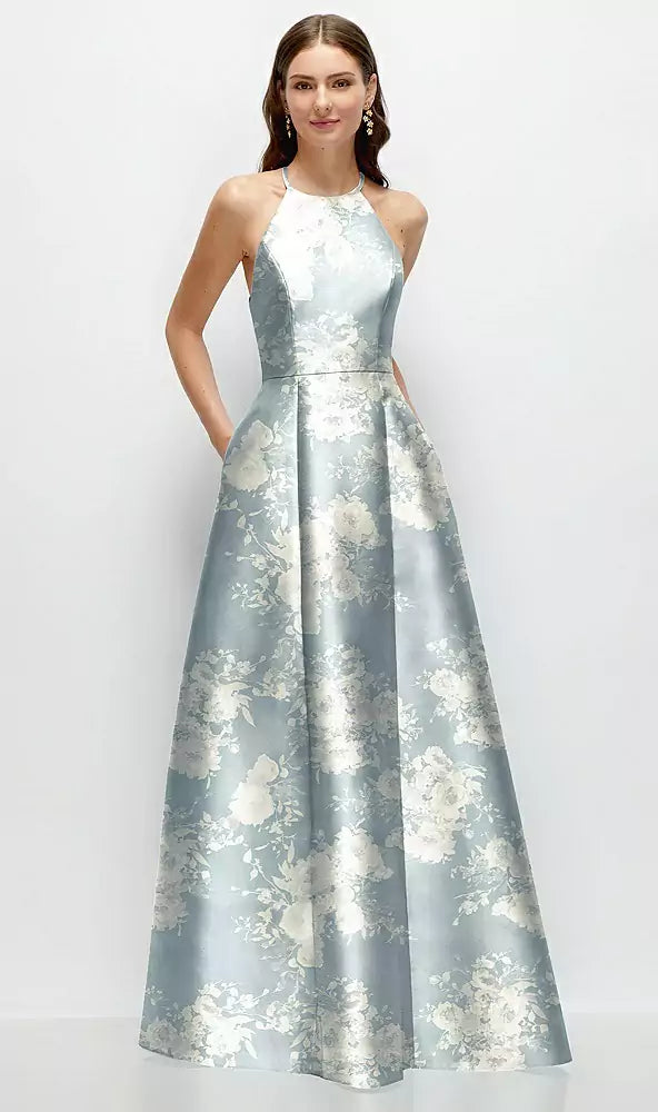 D874FP porcelain blue seraphina floral フロント
