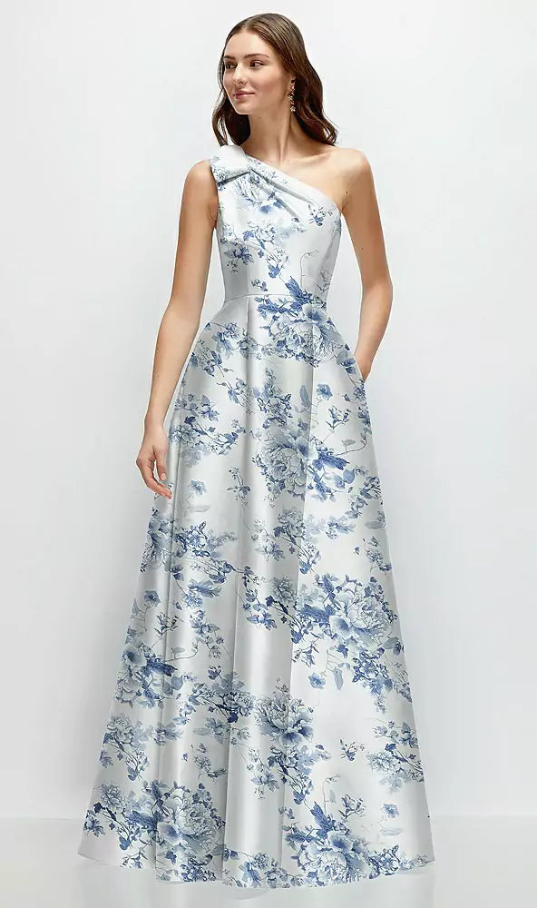 D875FP cottage rose larkspur フロント