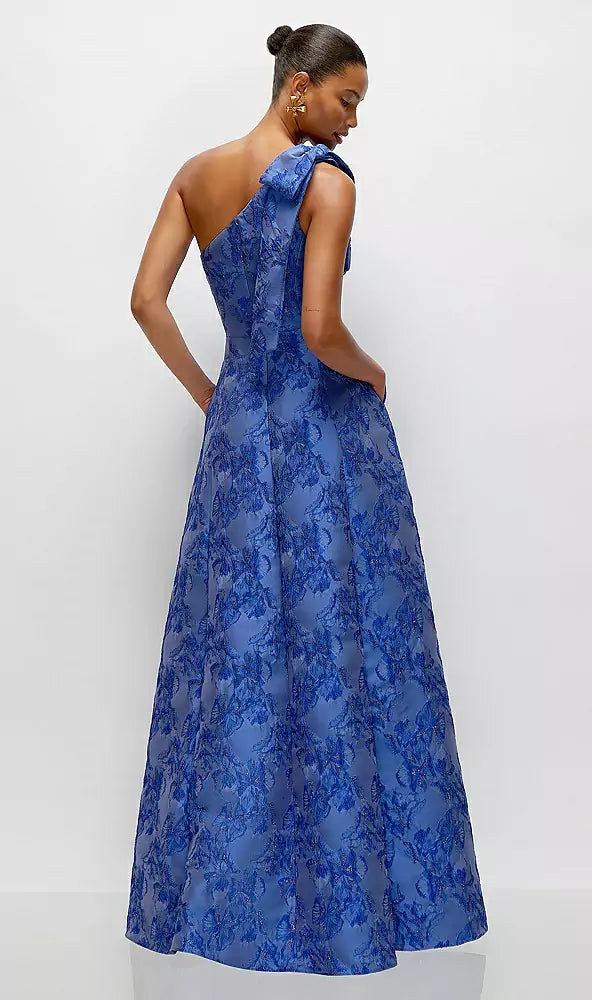 D875CFM cobalt jacquard バック