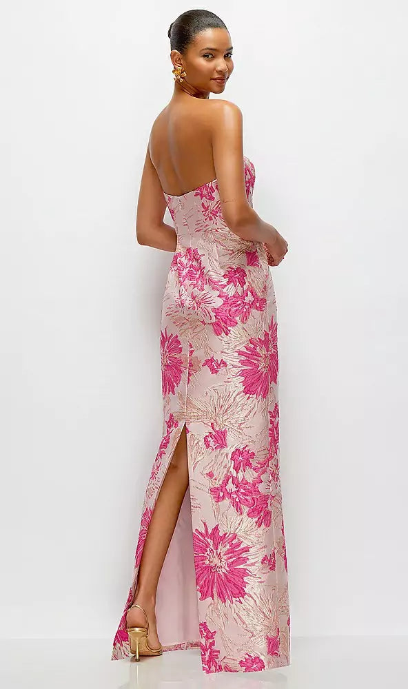 D877HPJ hibiscus pink multi バック