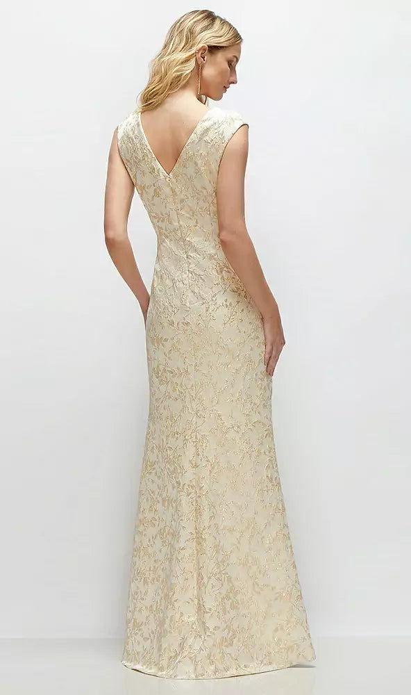 6908CFI champagne filigree バック