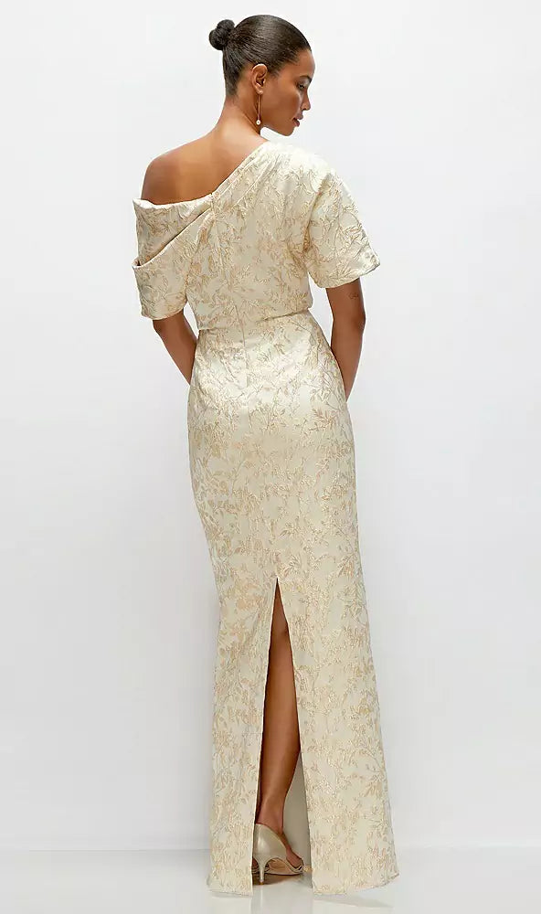 6909CFI champagne filigree バック
