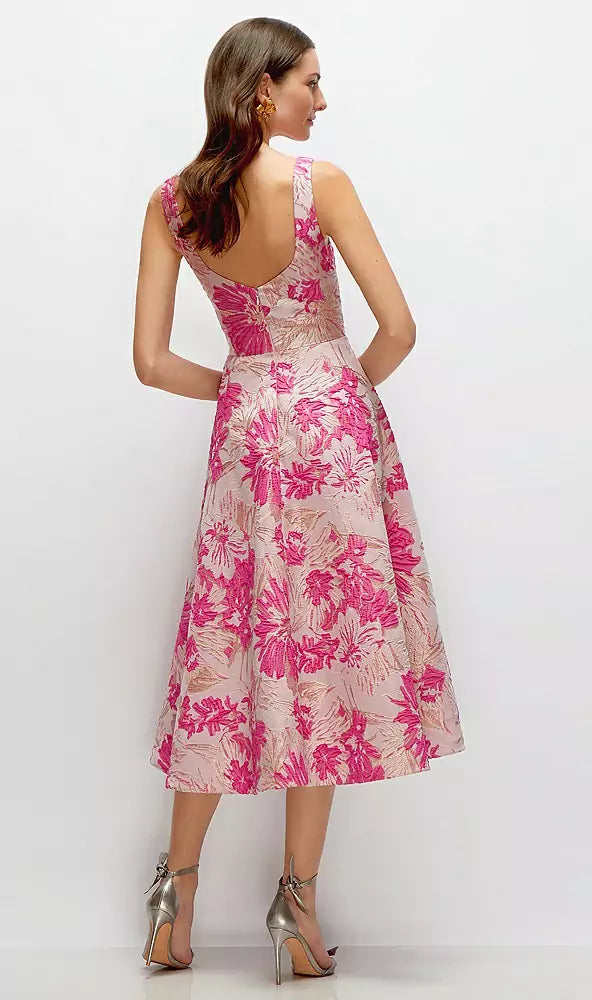 3172HPJ Hibiscus Pink Multi バック