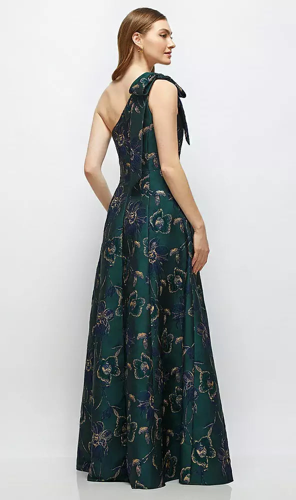 D875OMF evergreen floral バック