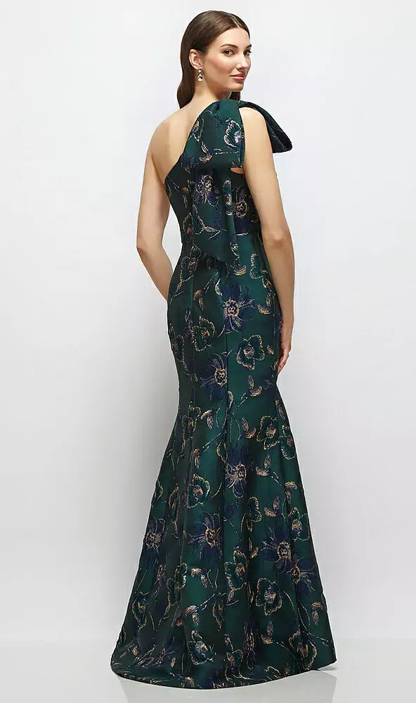 D879OMF evergreen floral バック