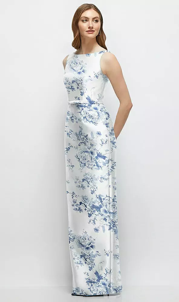 D881FP cottage rose larkspur フロント
