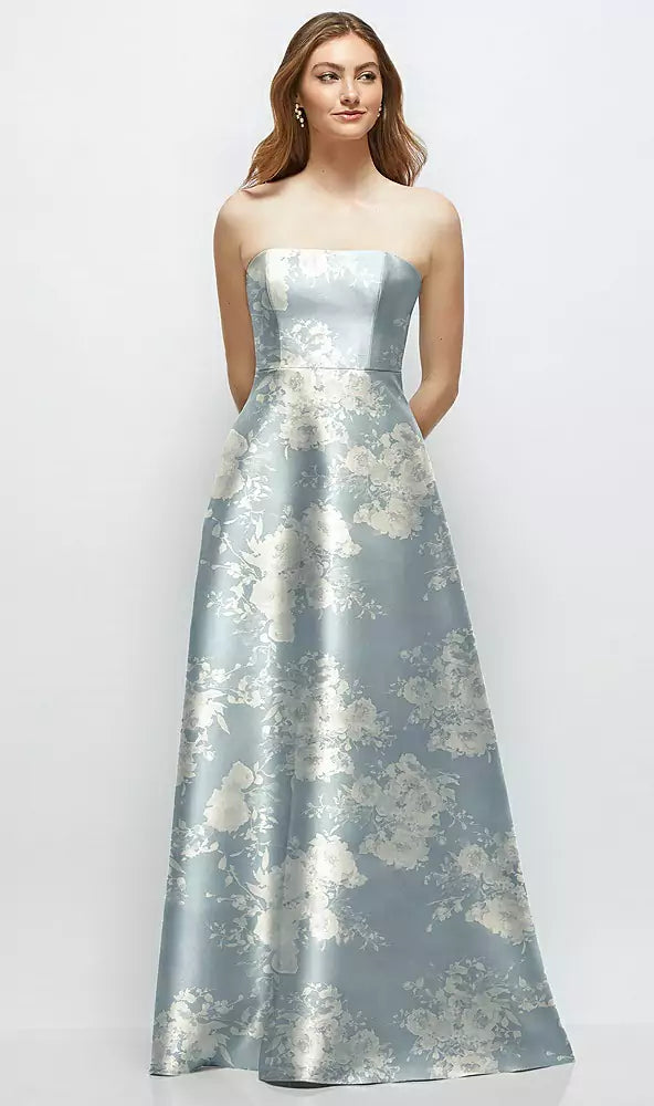 D882FP porcelain blue seraphina floral フロント