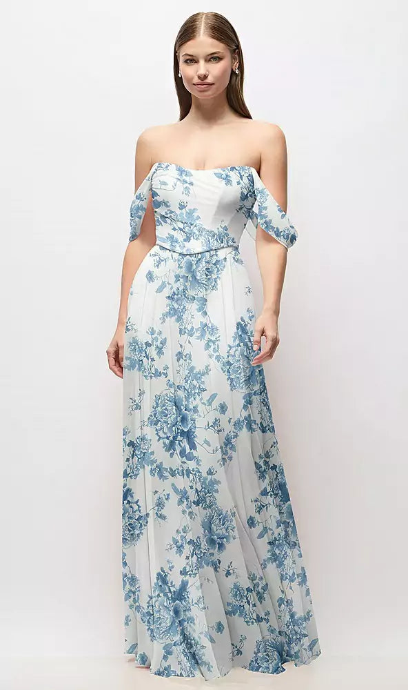 3181FP cottage rose dusk blue フロント