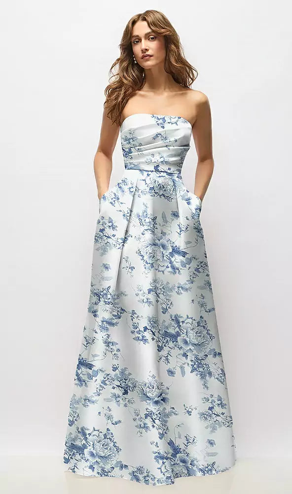 D889FP cottage rose larkspur フロント