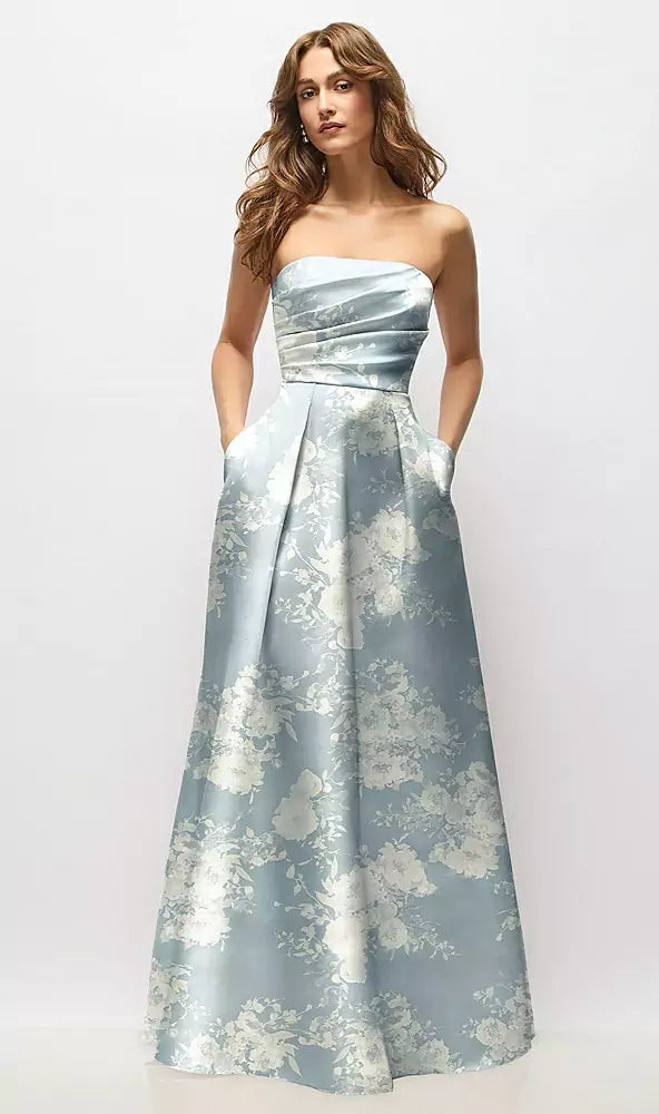 D889FP porcelain blue seraphina floral フロント