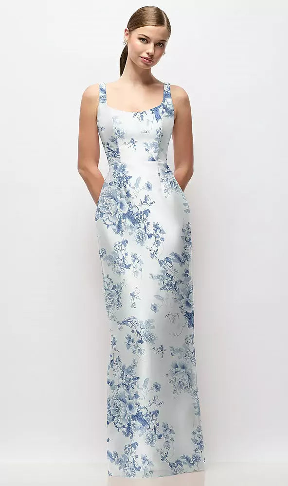 D895FP cottage rose larkspur フロント