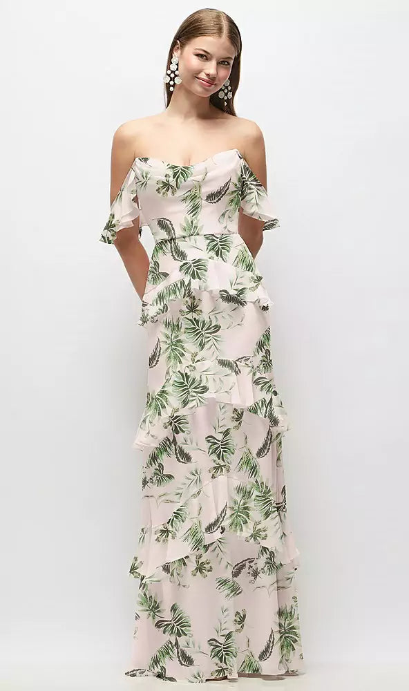 3183FP palm beach print フロント