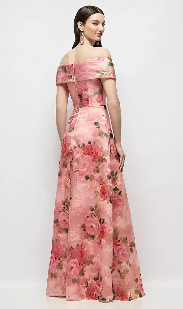 3198OZJ Guava Floral Print バック